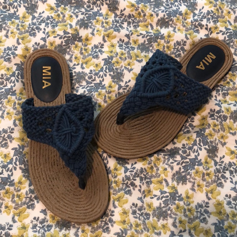 MIA sandals.